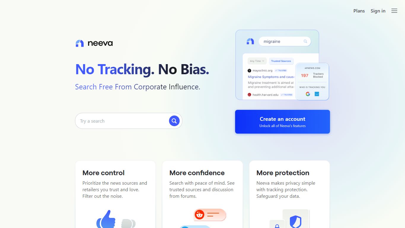 Neeva - Ad-free, private search