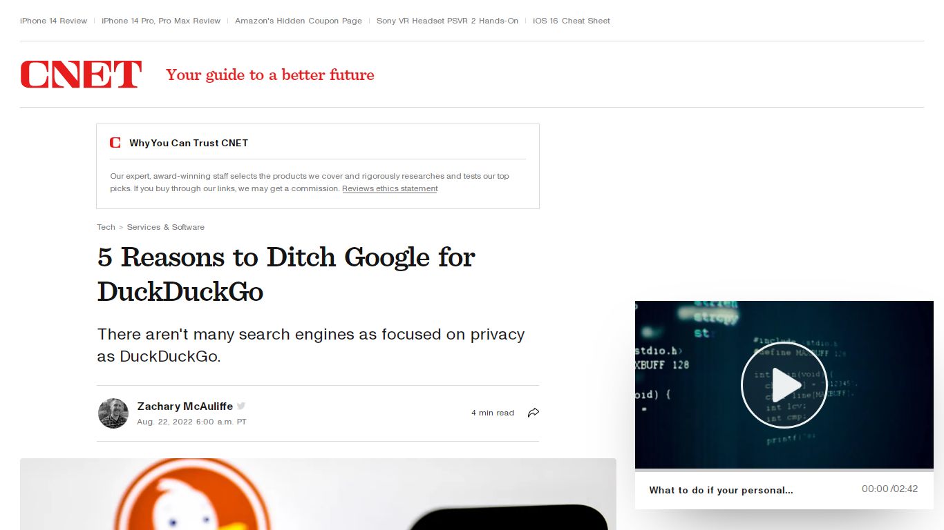 DuckDuckGo: The Privacy-Focused Search Engine You Should Try